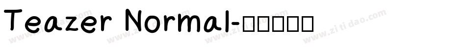 Teazer Normal字体转换
